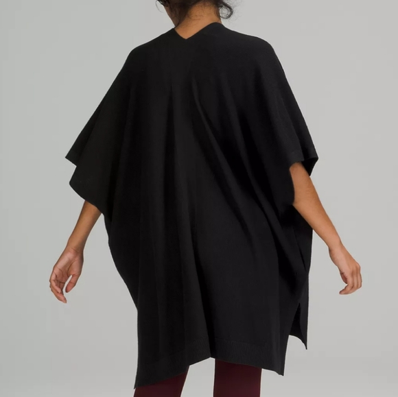 Noul Black Kimono Cardigan Poncho - Picture 2 of 4